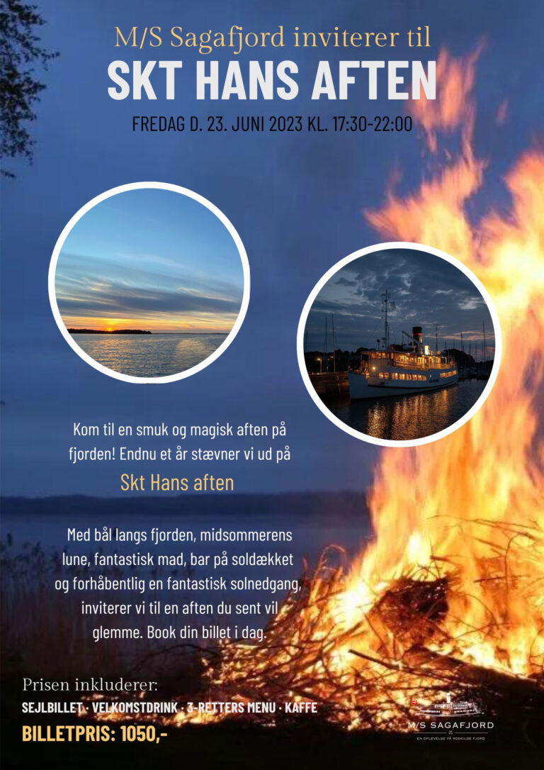 Skt Hans aften d. 23 Juni 2023 kl 17.30 – 22.00